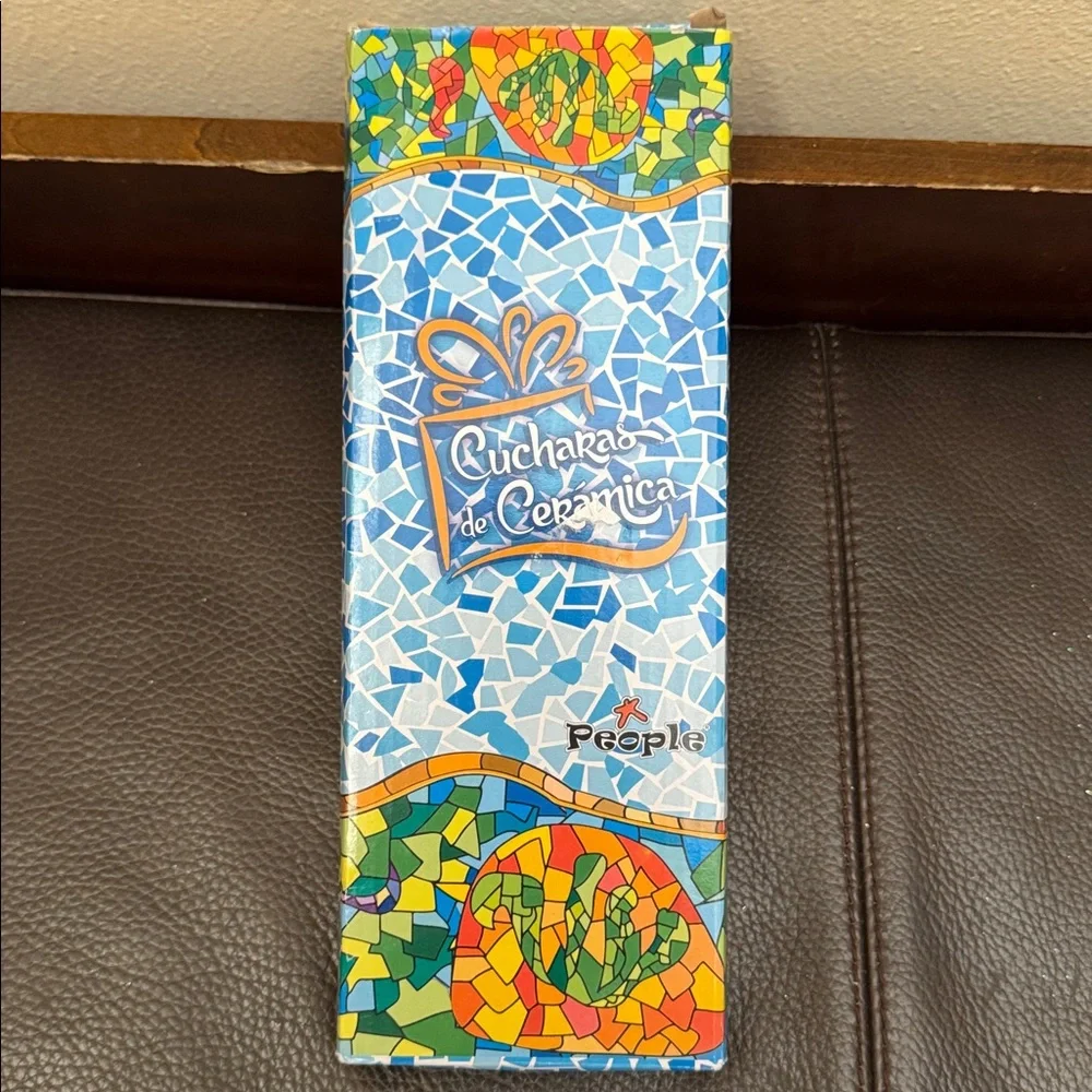 Ceramic Multi Colored Spoonrest from Valencia Spain